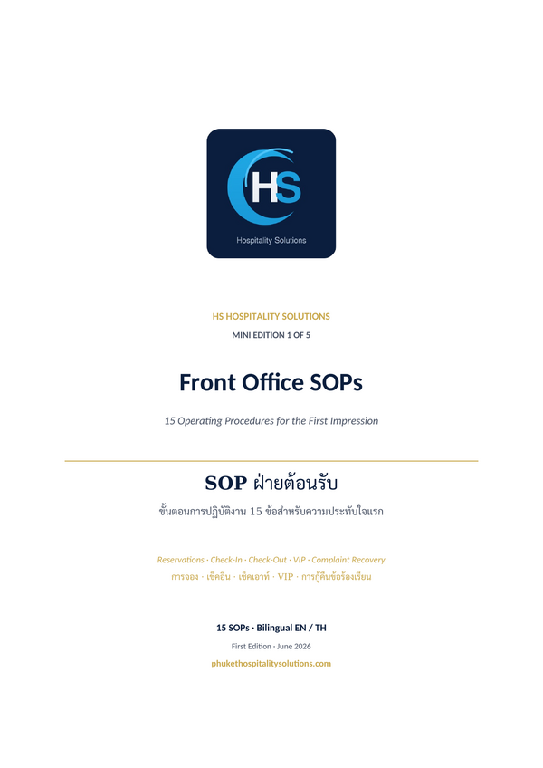 Front Office SOPs cover