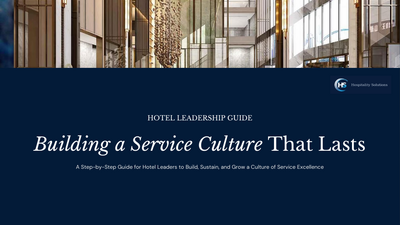 Building a Service Culture That Lasts cover