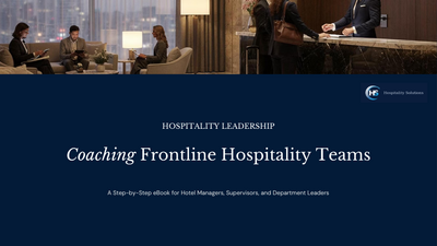 Coaching Frontline Hospitality Teams cover