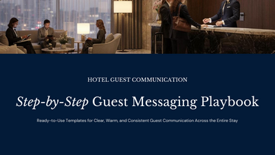 Guest Messaging Playbook cover