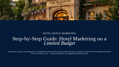 Hotel Marketing on a Limited Budget cover