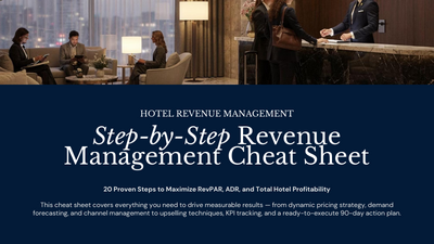 Revenue Management Cheat Sheet cover